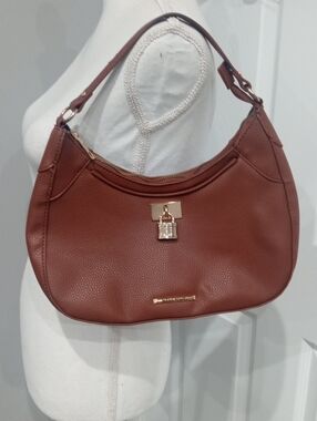 Alexis Bendel Women Leather-Trim Tote Bag - Brown